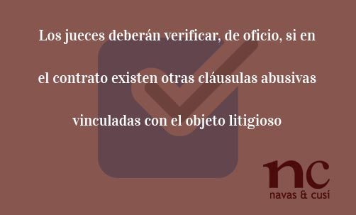 Los-jueces-deberán-verificar,-de-oficio,-si-en-el-contrato-existen-otras-cláusulas-abusivas-vinculadas-con-el-objeto-litigioso-Juan-Ignacio-Navas-Abogado-especialista-en-Derecho-Bancario